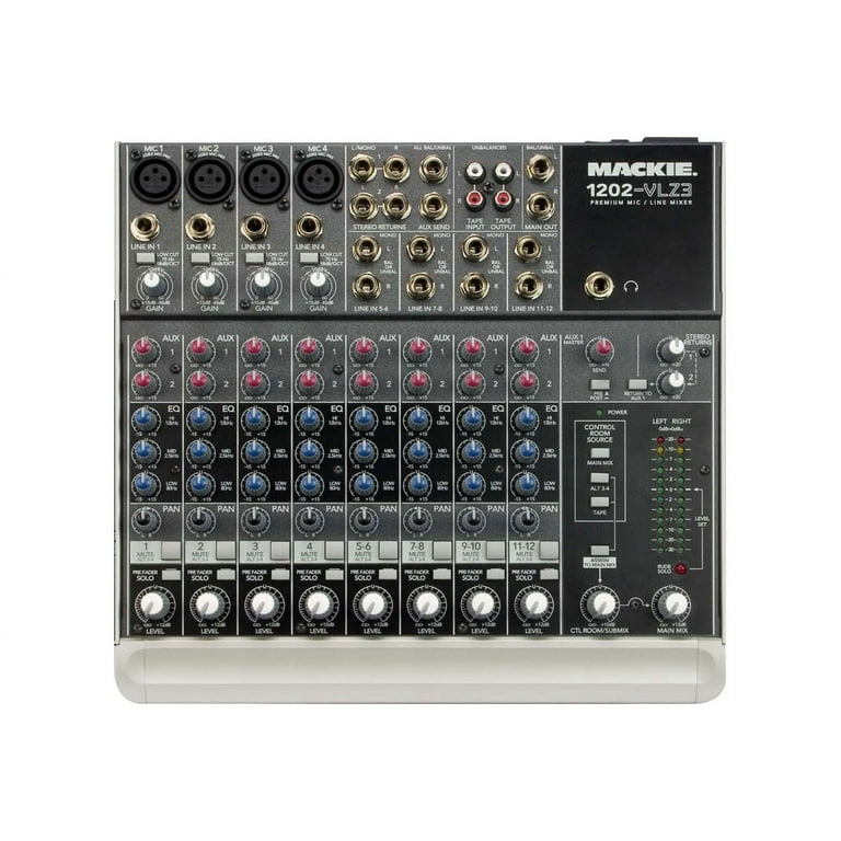 MACKIE 1202-VLZ3 アナログミキサー Mackie VLZ3 Series 1202-VLZ3 - Analog mixer - 12-channel - rack