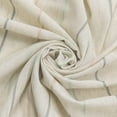 thumbnail image 5 of Quality Home Color Striped Faux Linen 2 Panel Curtain Set 84" Length, 5 of 5