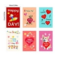 thumbnail image 2 of Elainilye Greeting Card Set 6 Pcs Romantic Gratitude Friendship Baking Flower Small 6x4 Inch for Valentine's Day Holiday, 2 of 6