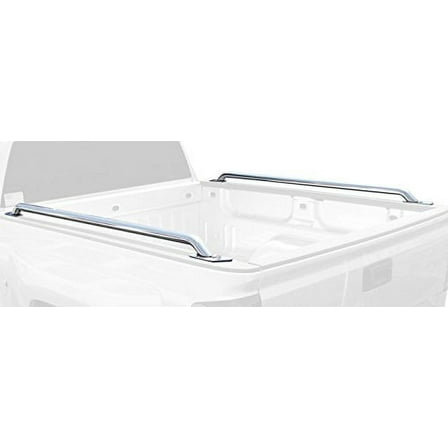 Steelcraft Bed Rails Stainless Steel Compatible with 2007-2013 Chevrolet Silverado 5.5' Bed
