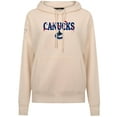 thumbnail image 2 of Women's Levelwear Khaki Vancouver Canucks Festive Holiday Adorn Hoodie, 2 of 3