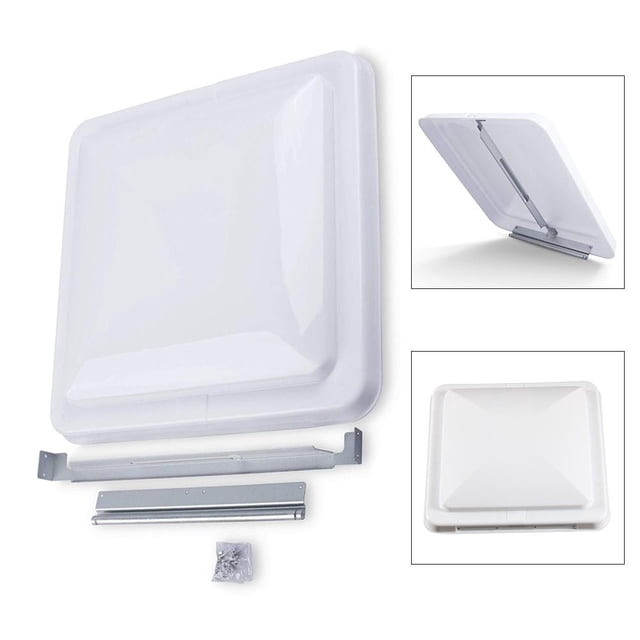 14 Pouces RV, Remorque, Véhicule Récréatif, Capot de Ventilation de Toit RV - Pièces de Rechange de Couverture d'Échappement Neuves