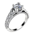 thumbnail image 2 of YYKihy Fashion Full Diamond Love Imitation Zircon Ring Engagement Ring Jewelry Gifts, 2 of 8