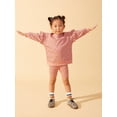 thumbnail image 5 of Little Star Organic Toddler Girl 2Pk Long Sleeve Pull Over Sweatshirt, Size 12M-5T, 5 of 11