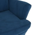 thumbnail image 6 of vidaXL Armchair Blue Velvet, 6 of 7