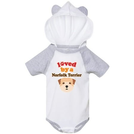 

Inktastic Norfolk Terrier Dog Lover Gift Baby Boy or Baby Girl Bodysuit