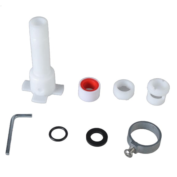 4 in 1 Tub Faucet Adapter Completes DIY Replacement set Completes Tub Spout Adapter Set Quick Install for Bathroom