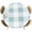 Teal, variant on Elastic Fitted Round Tablecloth, Green Plaid Waterproof Stretch Table Cover for 55"-60" Tables, Spring Summer Farmhouse Buffalo Checkered Washable Outdoor Tablecloths for Patio, Picnic, Camping