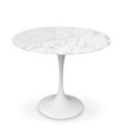 thumbnail image 2 of TABLE À MANGER TULIPE EN MARBRE faite de dessus en marbre blanc 32", 2 of 4
