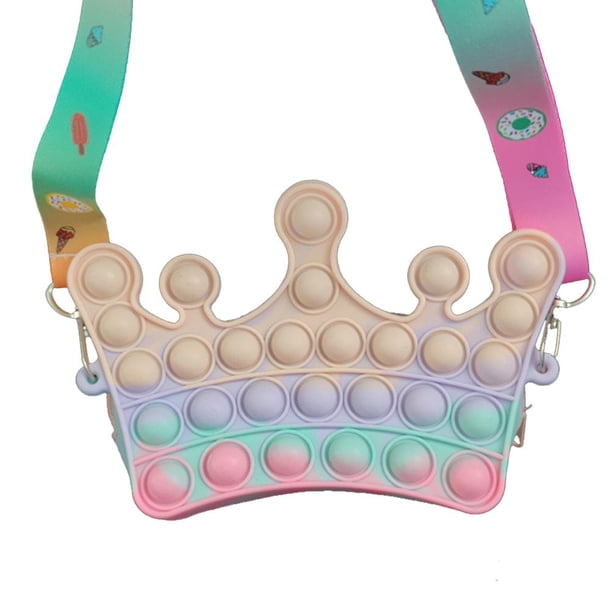 Hombro De Juguete Sensorial De Burbuja De Empuje, Juguetes Para Aliviar El Estrés, Juguete De Descompresión De Silicona, Regalos De Navidad Para Niños Y Adultos Sweethay HA040255-04