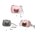 thumbnail image 3 of Greeniant Bolsa de transporte para mascotas pequeña, soporte de transporte profesional, bolso de mano flexible para hámster, conejillo de Suministros para perros Tipo 3, 3 of 6