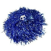 Pom Poms - Plastic - Cheerleader Dance - Blue - 2 Pairs to a Pack