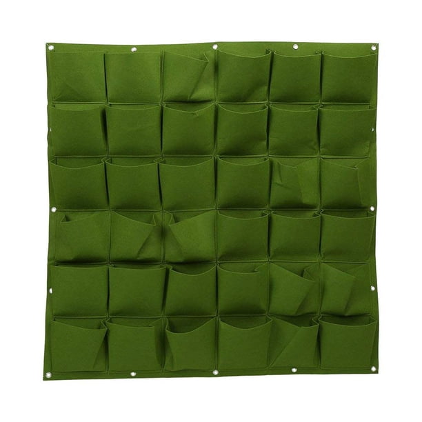 Bolsa de plantación de flores, no tejidos, bolsa de crecimiento vertical transpirable, maceta de cultivo para jardín, suministros de jardín Eigraketly JJ18815-01