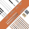 thumbnail image 2 of Drawing Pencils, Sketch Pencils Art Supplies Kit For Kids Adults, Professional Sketching Art Graphite Charcoal Pencils Set H, 2 of 5