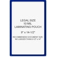 thumbnail image 2 of SircleLam 10 Mil Thermal Laminating Pouches, 9" x 14-1/2", 50 Count, 1 Pack with 2x Carrier Pouch, 2 of 2