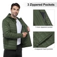 thumbnail image 3 of Chaqueta Outdoor Ventures, ligera y plegable, acolchada, para hombre, 3 of 7