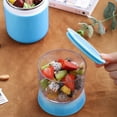 thumbnail image 4 of Stainless Steel Breakfast Cup with Lid | Portable Soup Mug | 304 Thermos Lunch Box | Insulated Food Jar for Office Students | Leakproof Partitioned Salad Container | 10x10x18.6cm | 350g | 1Pc, 4 of 6