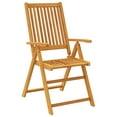 thumbnail image 3 of vidaXL 5 Piece Garden Dining Set Solid Wood Acacia, 3 of 5
