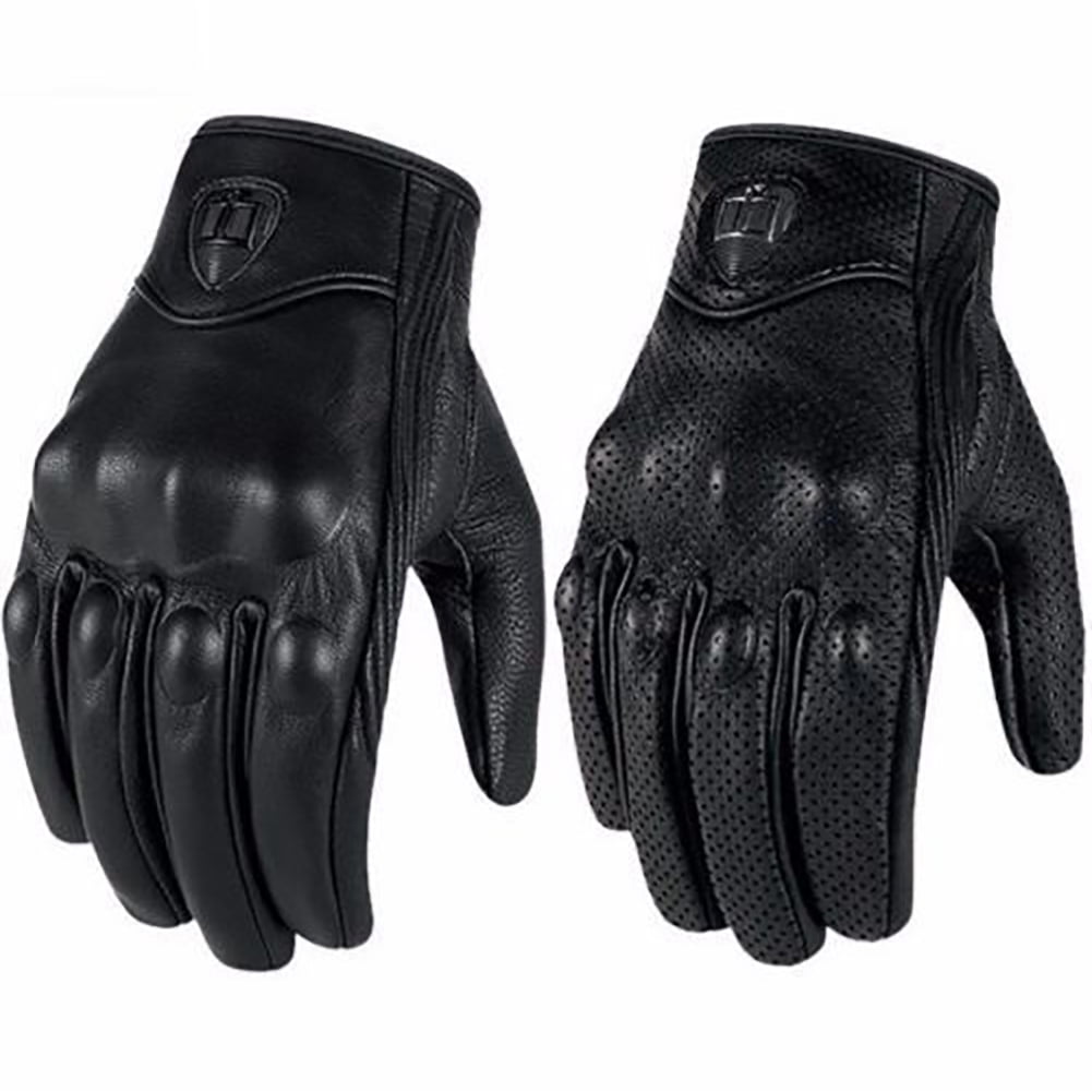 bike riding leather gloves