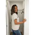 thumbnail image 5 of UZMOG Summer Tops for Women, Short Sleeve Shirts Casual Blouses Dressy Work Tunic Tops Fashion Clothes, 5 of 7