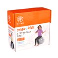thumbnail image 5 of Gaiam Kids Stay-N-Play Balance Ball, Grey, 52cm, 5 of 5