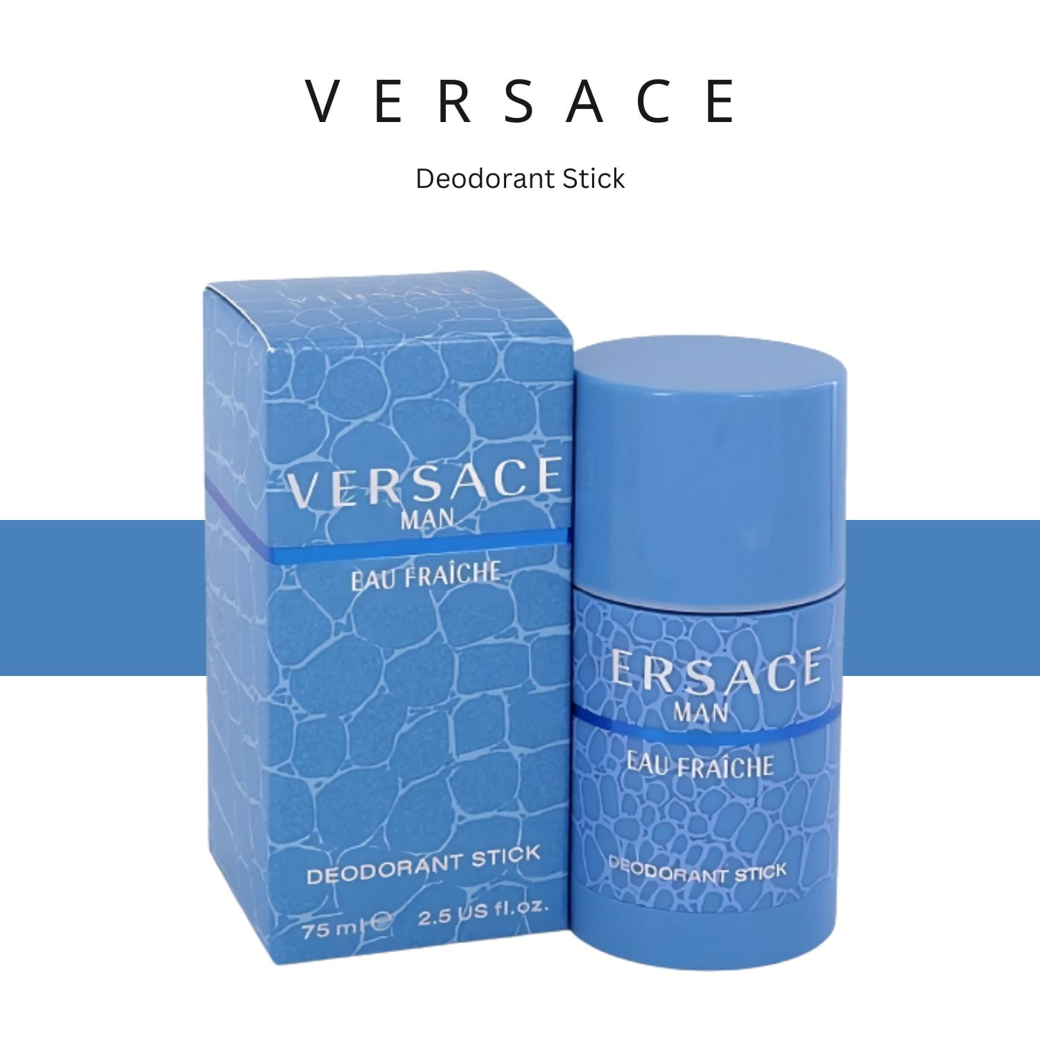 Versace Man Fraiche Deodorant oz. - Walmart.com