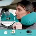 thumbnail image 1 of Viflosae Savings Protable U-Shape Travel Cushion Pillow Car Inflatable Neck Pillow Protection Save 15% on pets, 1 of 2