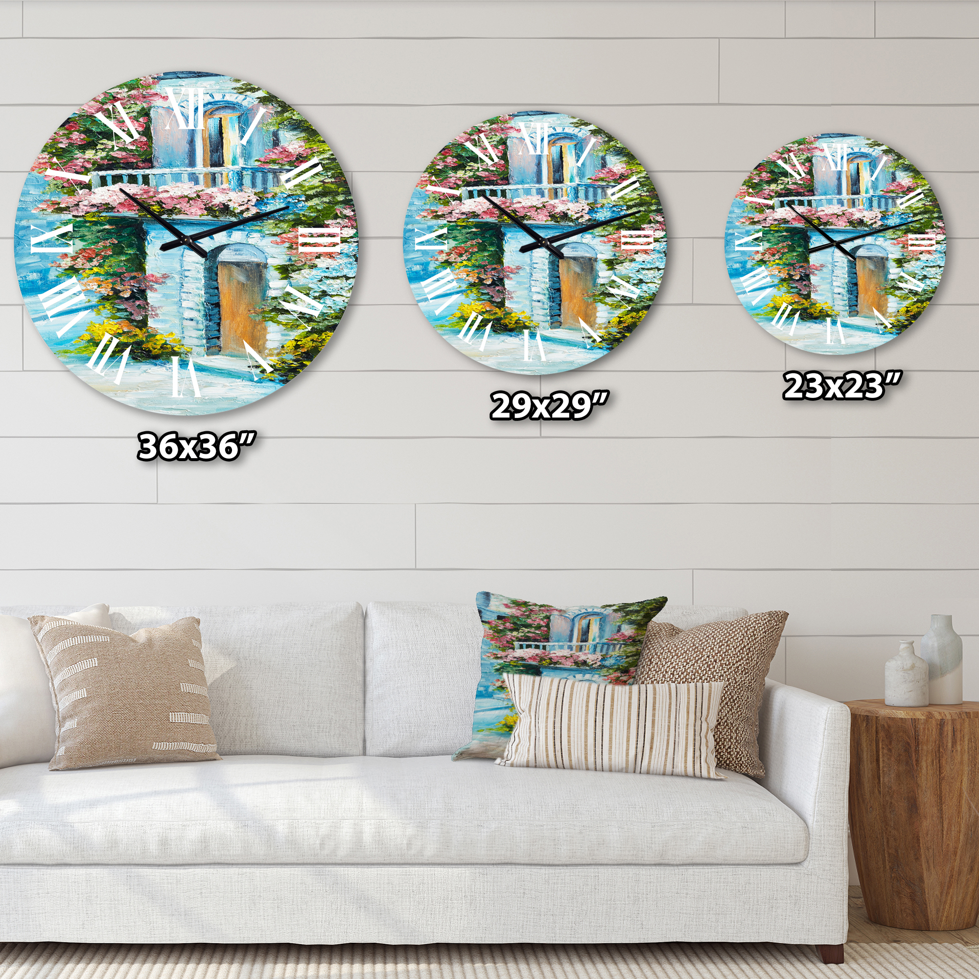 Designart 1 in Traditional Wall Clock