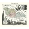 thumbnail image 3 of Migeon 17x15 Black Modern Framed Museum Art Print Titled - Moselle Region France - Migeon 1869, 3 of 5