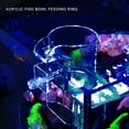 thumbnail image 2 of BQBQERT Aquarium Fish Feeder Arcylic Floating Food Feeding Betta Fish for Feed, 2 of 12