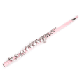 thumbnail image 3 of Tcbosik Holes Concert C Flute with Case, Cloth, Screwdriver, Lubricant and Cleaning Rod, Beginner Musical Instrument, Pink, 3 of 9