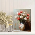 thumbnail image 2 of Qisvanset 12x16 Inch Vintage Jug Tulip Canvas Wall Art, Cottagecore Spring Floral Kitchen Farmhouse Decor, 2 of 8