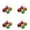 Camouflage 4PCS, variant on Random Color Tetherball And Rope Set With Swivel Hook Replacement Tether Soft For Kid Adult And Dog Fun Yard Game Football Party Decoration Party Decoration European Cup Decoration