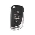 thumbnail image 2 of koolsoo Replacement 3BTN Car Remote Key Case+Blade for C2 407 408, 2 of 5