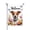 Style 2, variant on Welcome Spring Garden Flag Cute Fox On Rainbow, Double Sided 12x18 Inch Outdoor Yard Decor, Butterfly Flowers Waterfall Scene
