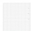 Filofax - Quadrille A5 - White - Notepaper Refills
