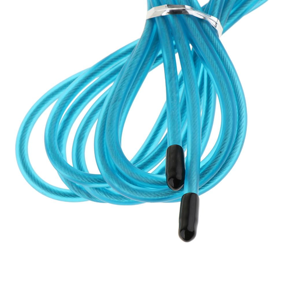 Axioma 5 Count Speed ​​Jump Rope Replacement Cable Lightweight Replacement Cables 5 Blue