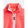 thumbnail image 2 of Ozark Trail Girls Fleece Jacket with Long Sleeves, Sizes 4-18 & Plus, 2 of 3