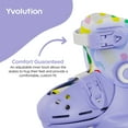 thumbnail image 6 of Yvolution Twista Kids Skates, Adjustable Modes, Kids Size 7J-11J, Purple, One Pair, Unisex, 6 of 10