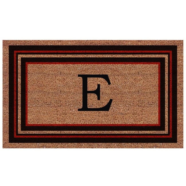 Calloway Mills Calloway Mills Esquire Monogram Outdoor Doormat, Extra-thick 2' x 3' (Letter D)