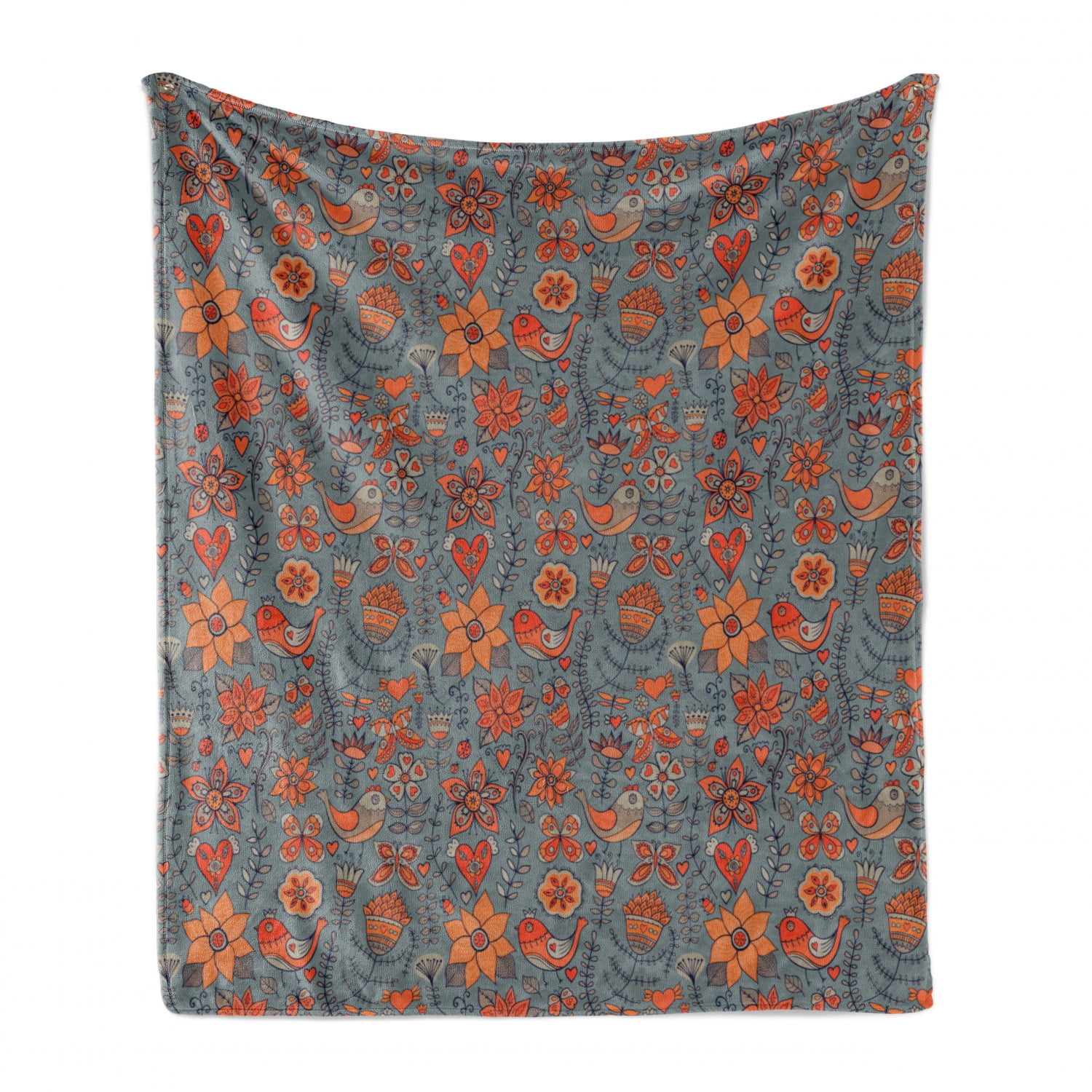50 x 60 Doodle Art of Birds Blossoming Branches Leafy Stems and Hearts Summer Garden Theme Ambesonne Nature Soft Flannel Fleece Throw Blanket Cozy Plush for Indoor and Outdoor Use Multicolor 50 x 60 Doodle Art of Birds Blossoming Branches Leafy Stems and Hearts Summer Garden Theme Ambesonne Nature Soft Flannel Fleece Throw Blanket Cozy Plush for Indoor and Outdoor Use Multicolor