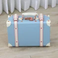 thumbnail image 2 of 2025 la nueva versión coreana de la caja de maquillaje femenina portátil Retro caja de almacenamiento 13 pulgadas equipaje de estudiante Mini regalo portátil, 2 of 4