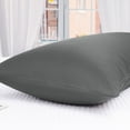 thumbnail image 7 of PiccoCasa 100% Cotton Body Pillowcase 1Pcs Soft with Envelope Dark Gray 20"x54", 7 of 7