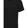 thumbnail image 3 of FashionOutfit Men's Basic Lightweight High V-Neck Tee Shirt, 3 of 3