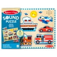 thumbnail image 5 of Melissa & Doug Vehicles Sound Puzzle - Wooden Peg Puzzle With Sound Effects (8 Pcs), 5 of 10
