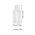 thumbnail image 2 of Raindrops 10PCS Transparent Vials for Travel Liquid Medicine Container Daily Use, 2 of 8