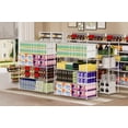 thumbnail image 5 of Adjustable 5-Tier Heavy Duty Shelving, Metal Shelving Utility Shelves with Wheels and Shelf Liners, Garage Storage Shelving, 300 LBS Per Wire Shelf for Warehouses, Supermarkets, Kitchens, 5 of 9