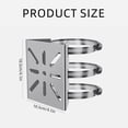 thumbnail image 5 of TIERPOP Vertical Poles Mount Brackets with Adjustable Clamps Weatherproof Camera Rack Security Systems Accessories for CCTV Came, 5 of 7