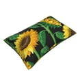 thumbnail image 3 of EasygdpSunflower 1 Polyester Fiber Double-Sided Pillowcase,Super Soft,Comfortable And Luxurious Pillowcase,Not Easy To Break Or Deform- 16"X24", 3 of 9