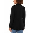 thumbnail image 3 of Matty M Ladies' Size Large (12-14) Knit Boyfriend Blazer, Black, 3 of 6